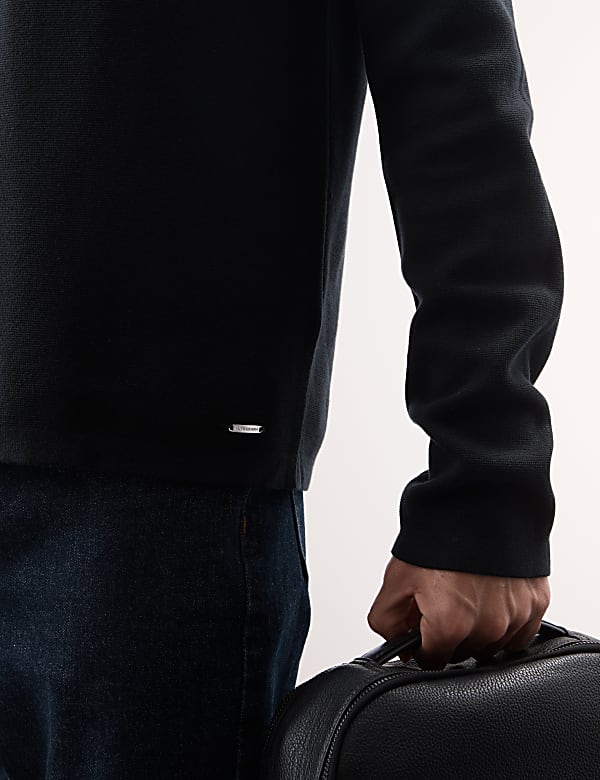 Cotton Rich Knitted Polo Shirt - KG