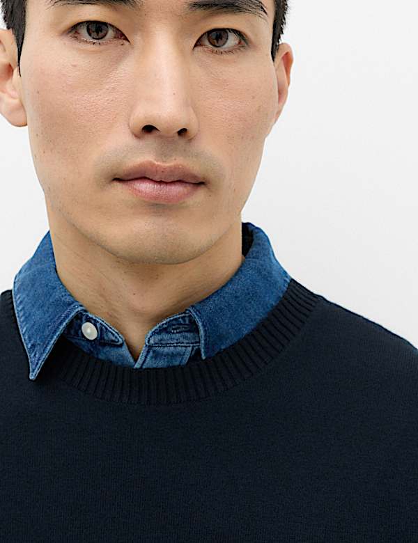 Air Yarn Crew Neck Jumper