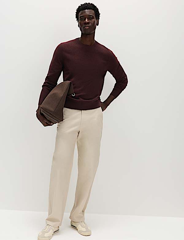 Air Yarn Crew Neck Jumper