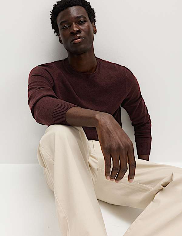 Air Yarn Crew Neck Jumper