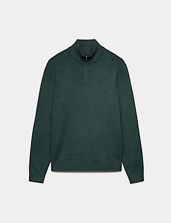Air-Yarn Half Zip Jumper - CZ