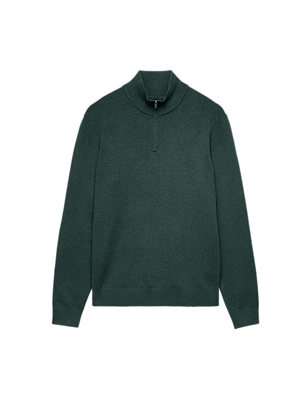Air-Yarn Half Zip Jumper