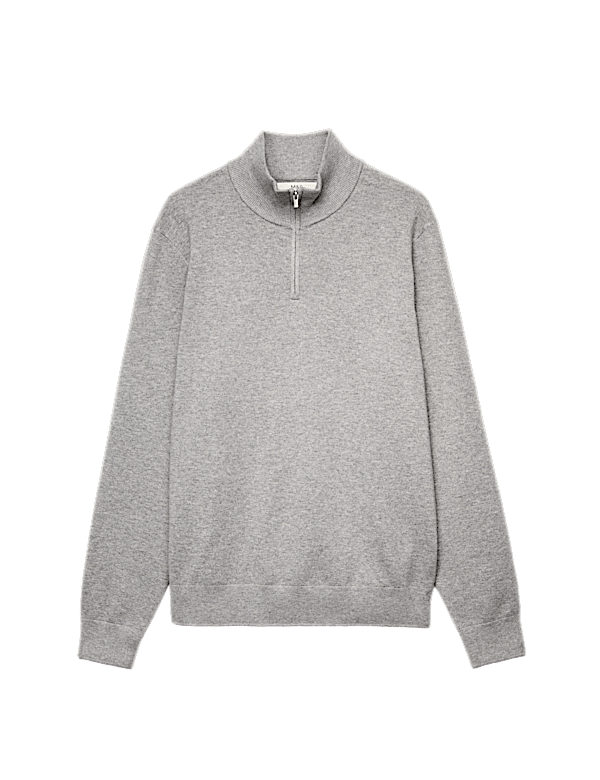 Air-Yarn Half Zip Jumper