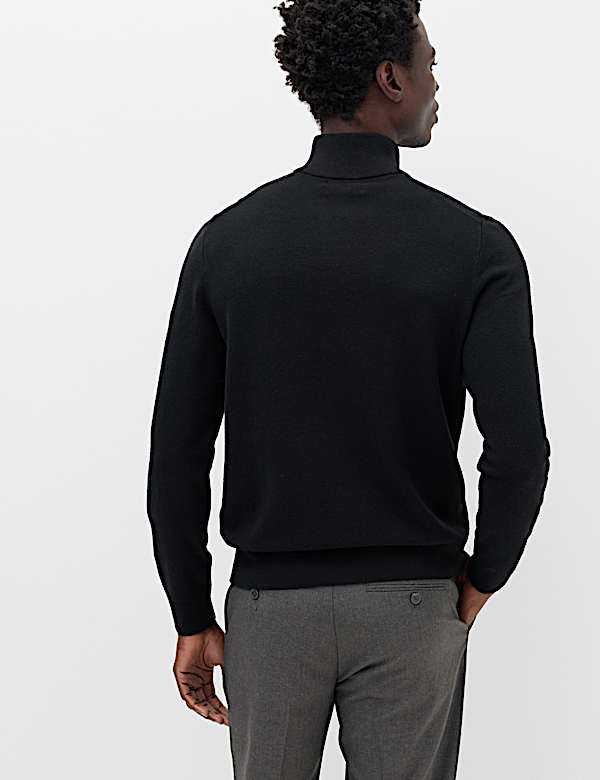 Air-Yarn Half Zip Jumper