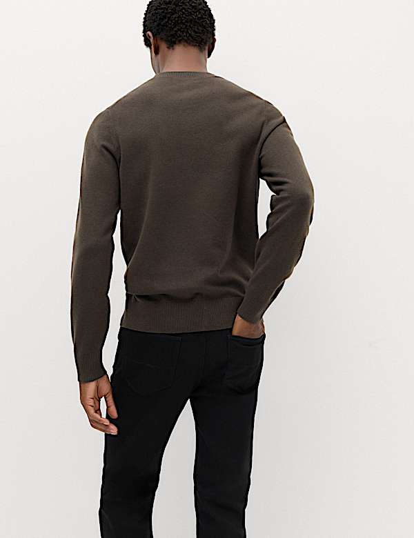 Air Yarn V Neck Jumper - DK