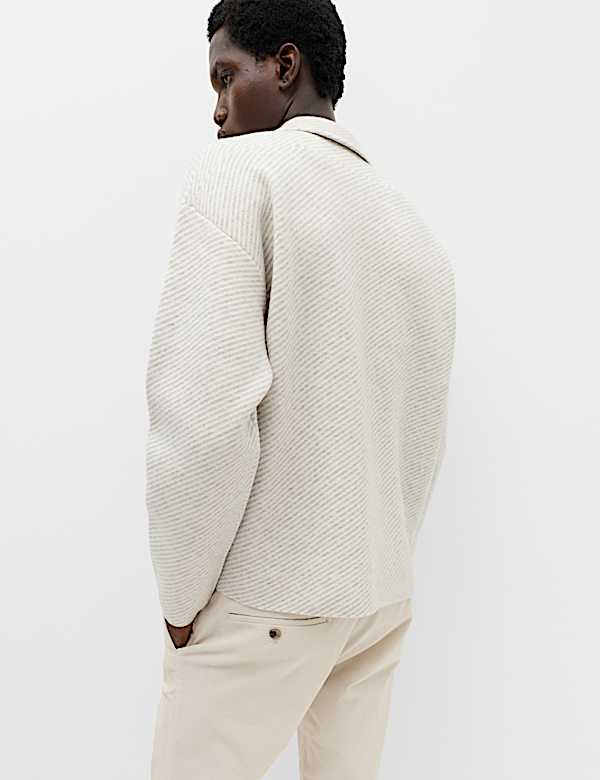 Air Yarn Overshirt Jumper - AU