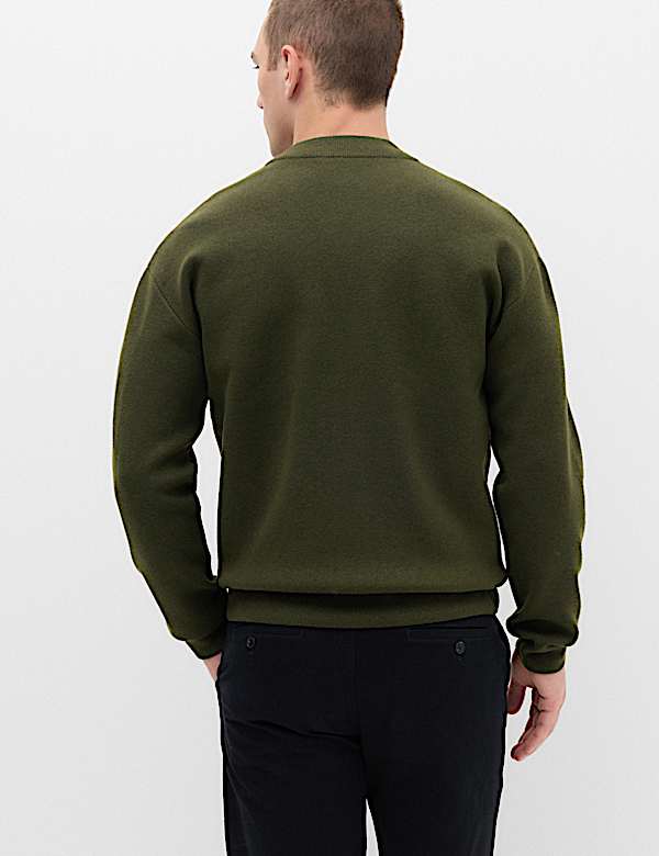 Air Yarn Knitted Bomber Jacket - SE