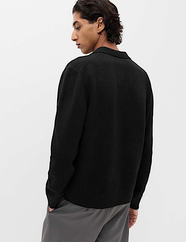 Relaxed Open Neck Jumper - CA