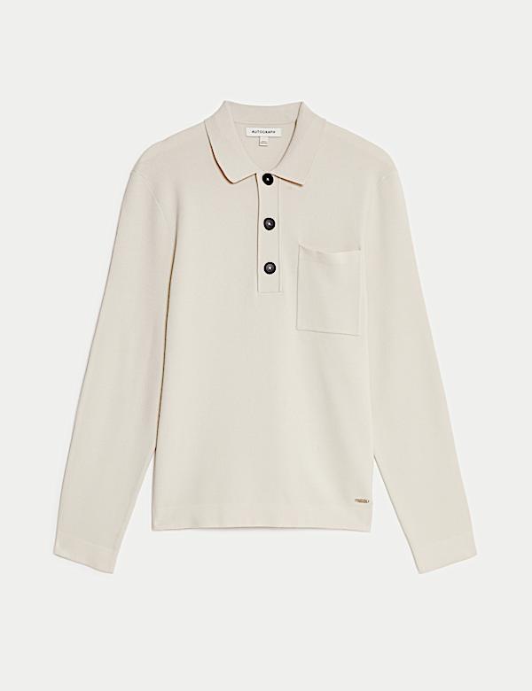 חולצת פולו סרוגה - IL