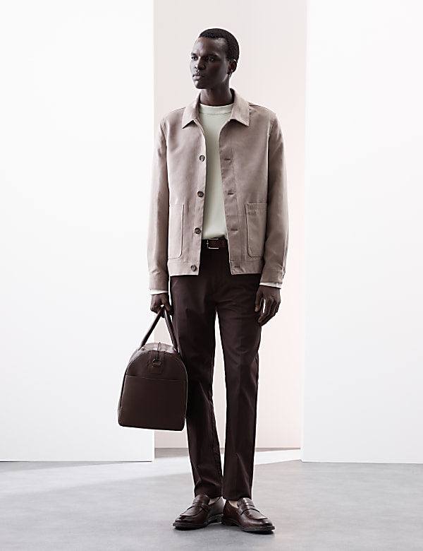 Relaxed  Milano Knit Crew Neck Jumper - RS