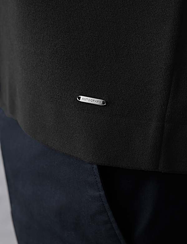 Crew Neck Knitted T-Shirt - MX