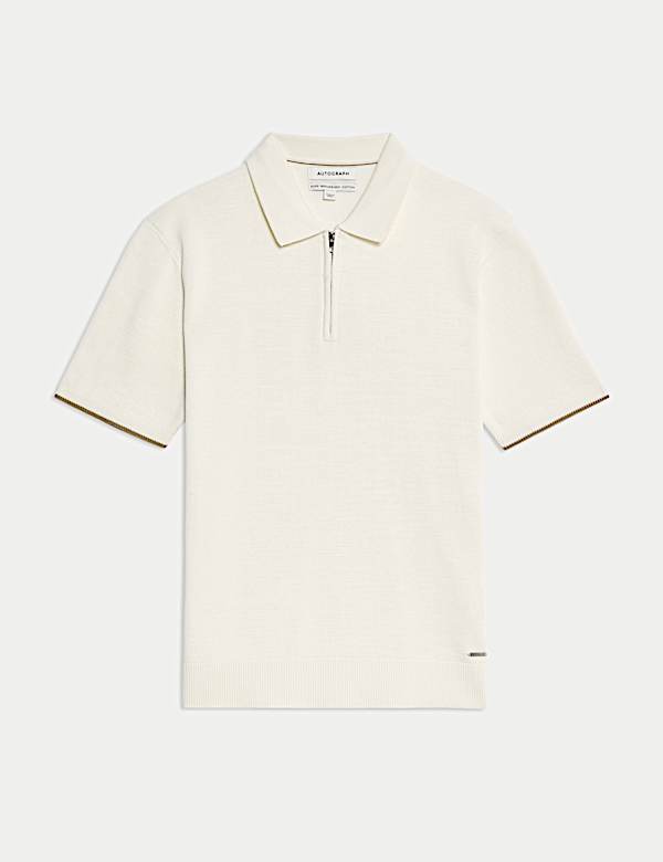 Mercerised Cotton Performance Knitted Polo - JP