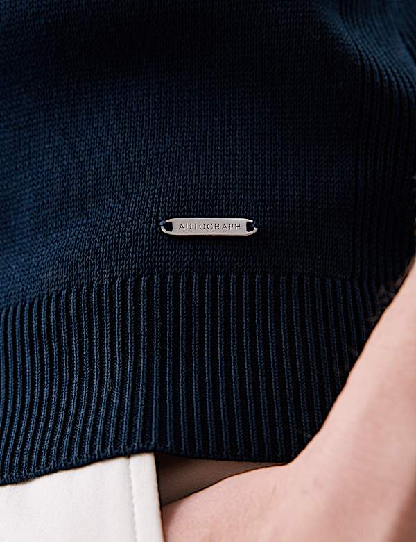 Mercerised Cotton Performance Knitted Polo - SK