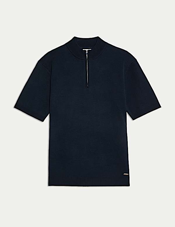 Mercerised Cotton Performance Knitted Polo - SK