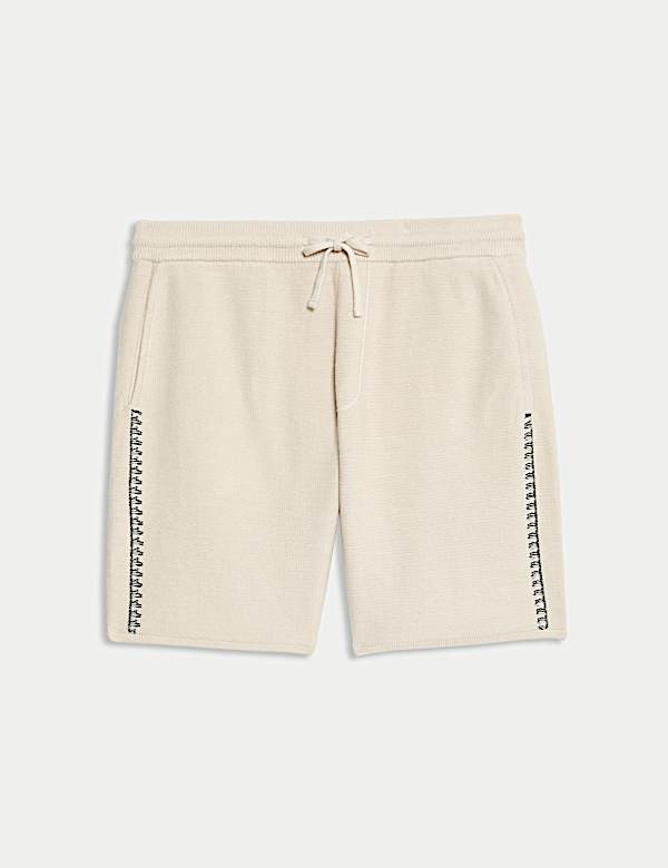 Short en maille 100 % coton - LU