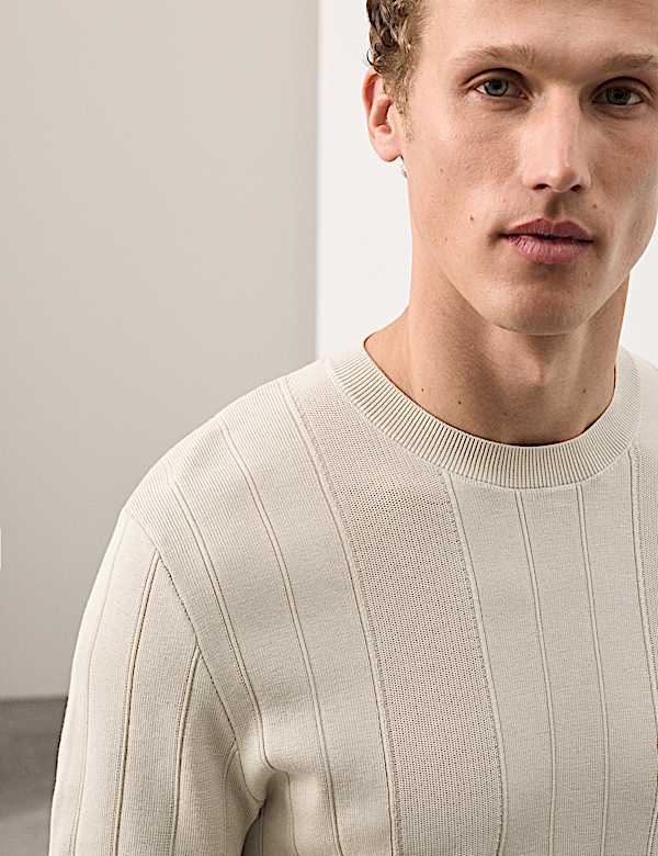 Performance Mercerised Cotton Knitted T-Shirt - AT