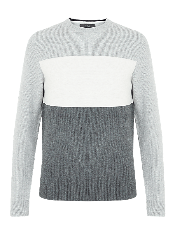 Block Striped Jumper