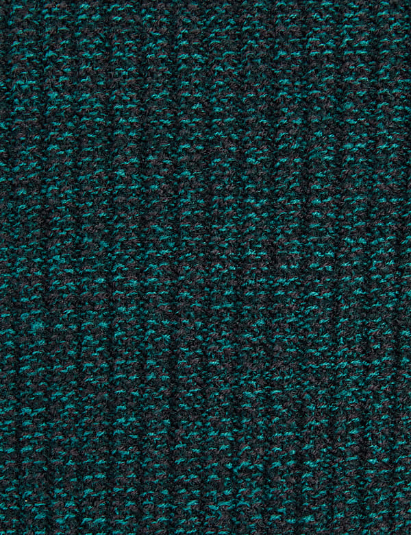 Textured Crew Neck Jumper