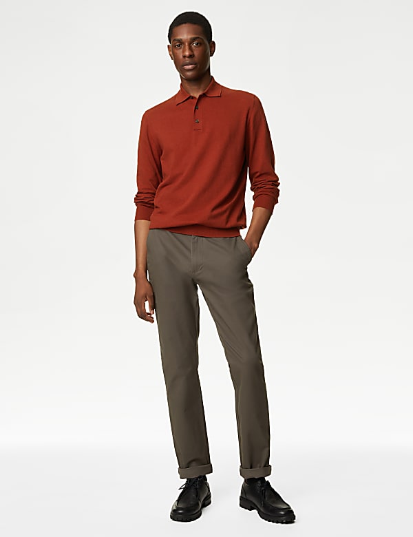 Cotton Rich Knitted Polo Shirt