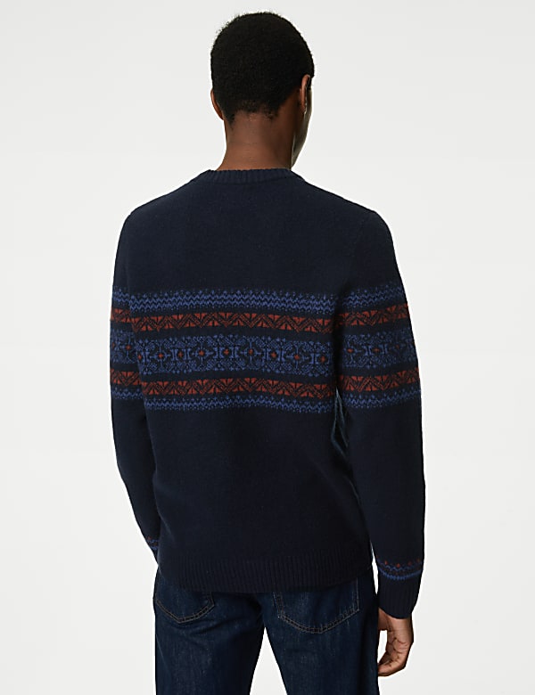 Fair Isle Crew Neck Jumper