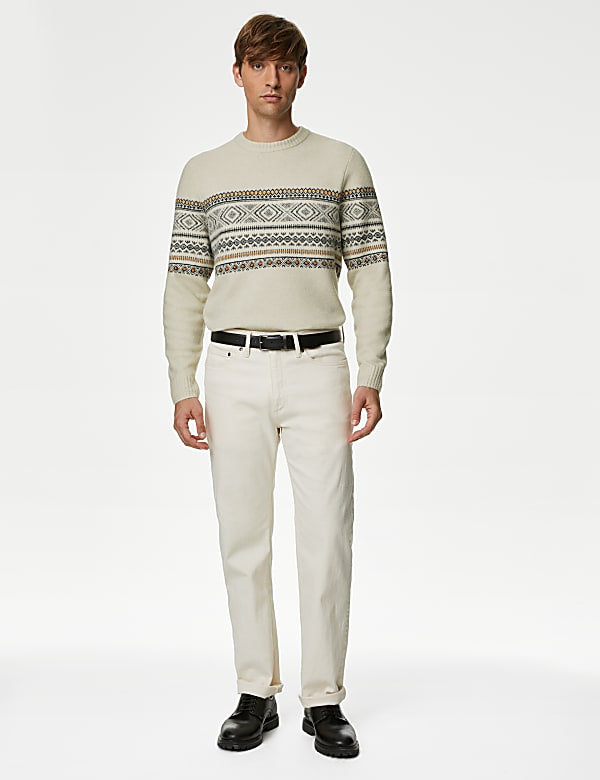 Fair Isle Crew Neck Jumper