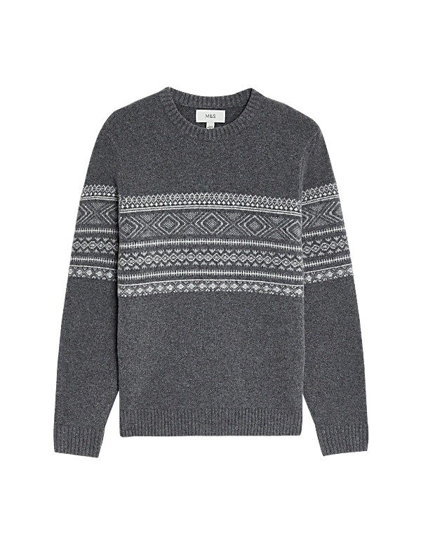 Fair Isle Crew Neck Jumper