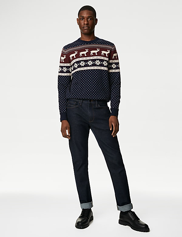 Marks and spencer fair isle jumper top