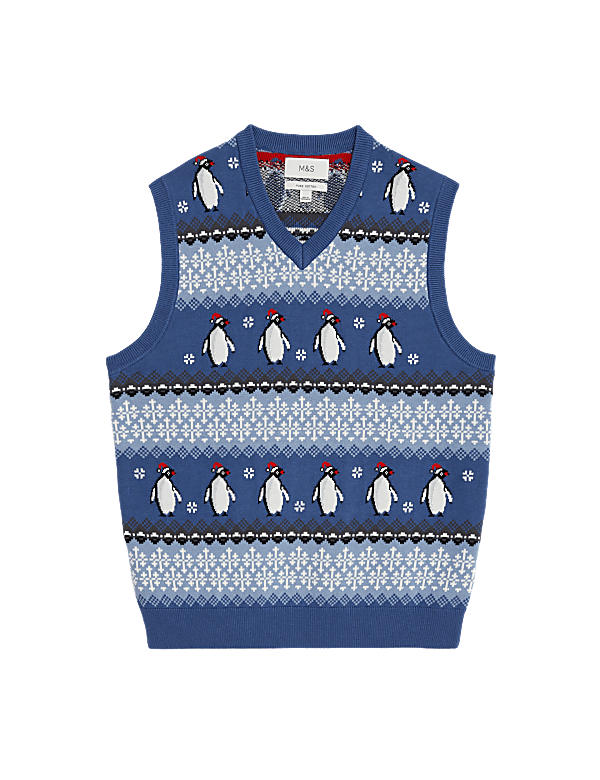 Sleeveless christmas jumper shop