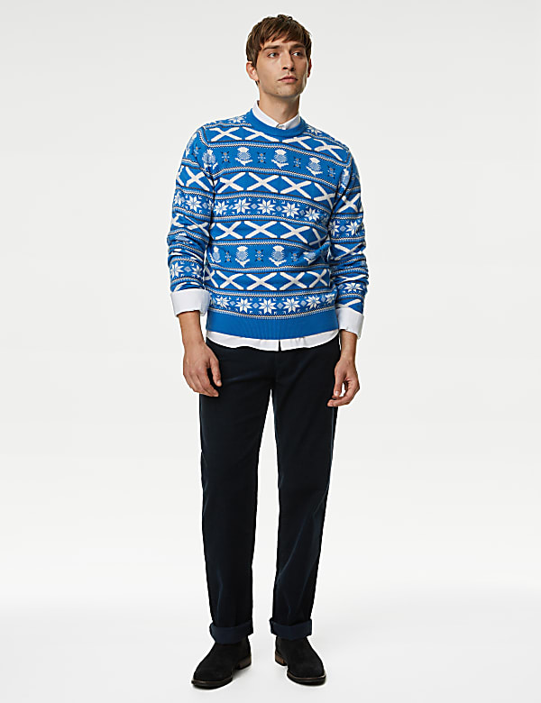 Scotland Christmas Crew Neck Jumper