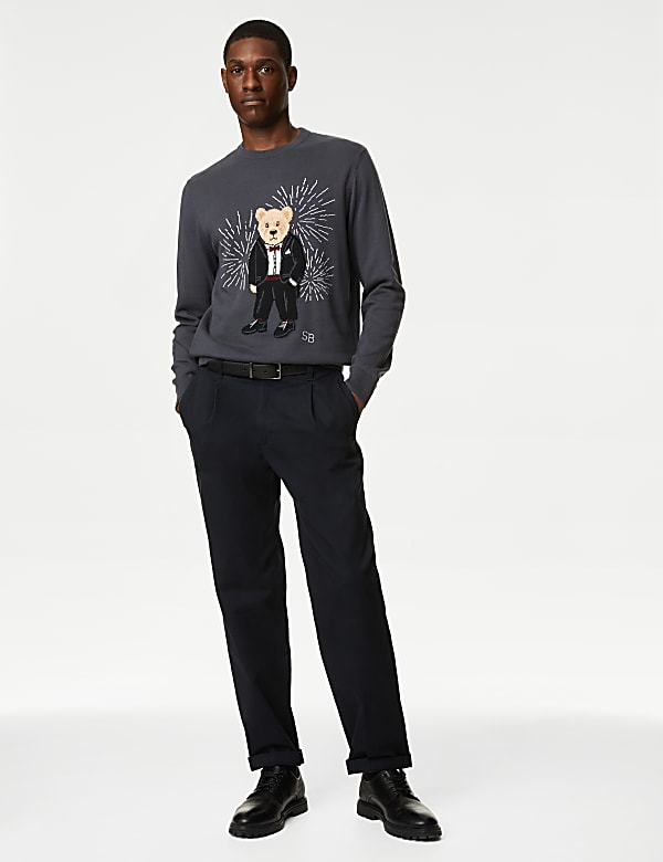 Pure Cotton Spencer Bear™ Christmas Jumper