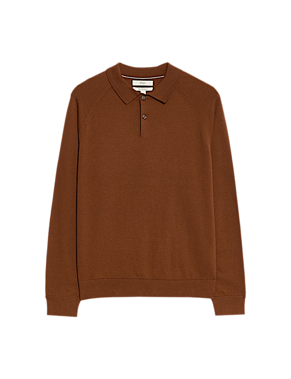 Cotton Rich Knitted Polo Shirt