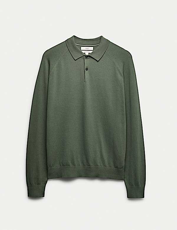 Cotton Rich Knitted Polo Shirt - CZ