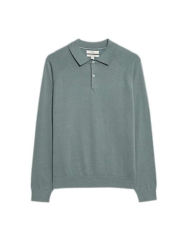 Cotton Rich Knitted Polo Shirt