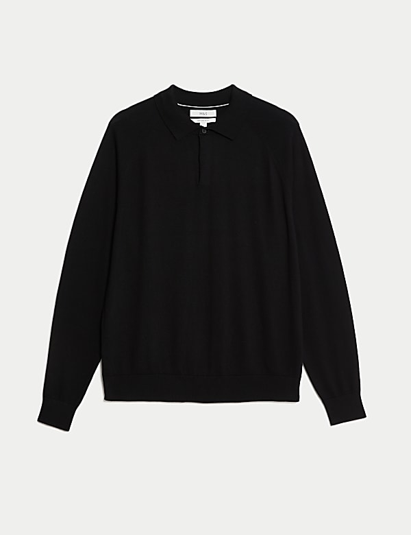 Pletená polokošile s vysokým podílem bavlny - CZ