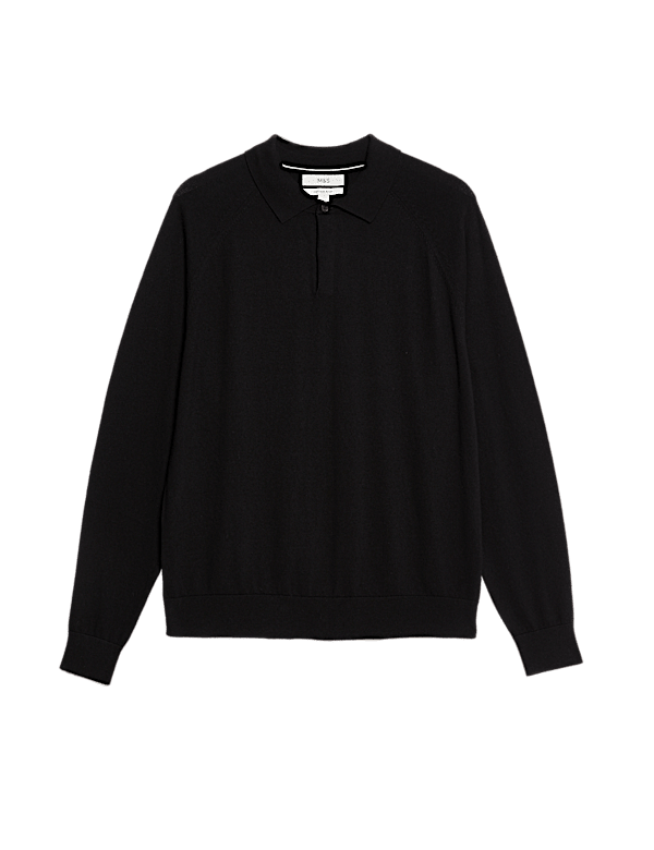 Cotton Rich Knitted Polo Shirt