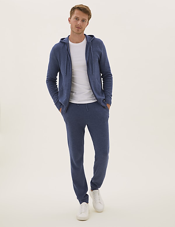 Pure Cotton Knitted Joggers