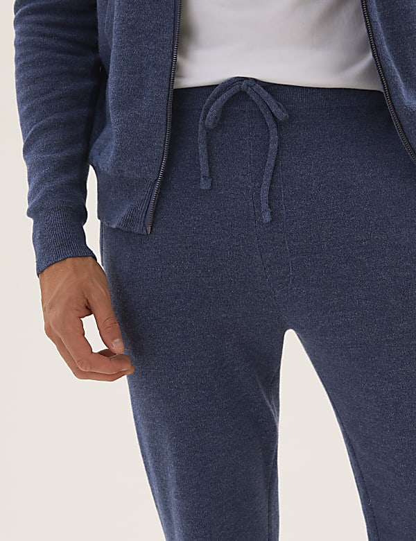 Pure Cotton Knitted Joggers