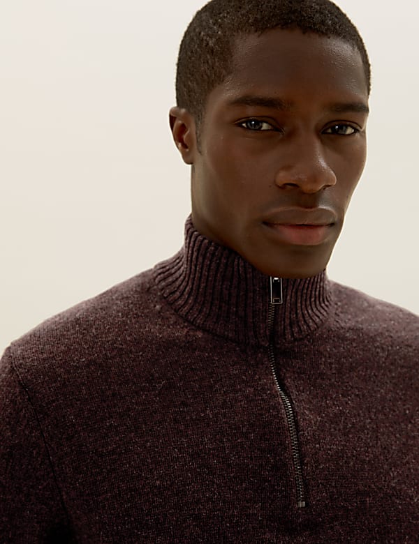 Lambswool Half-Zip