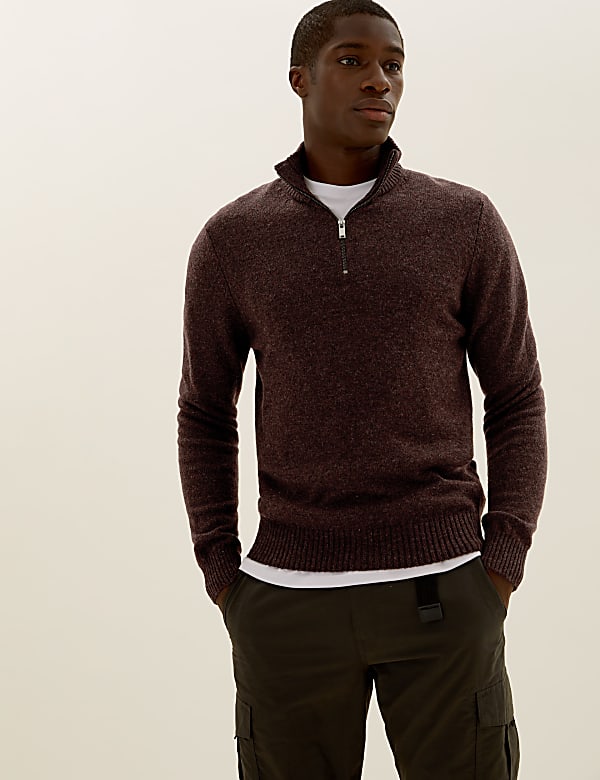 Lambswool Half-Zip