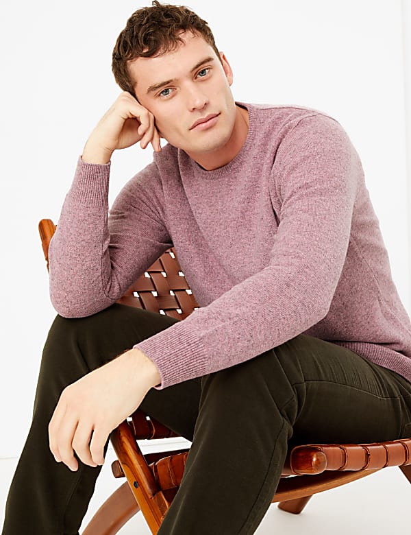 Marks and spencer lambswool jumpers online