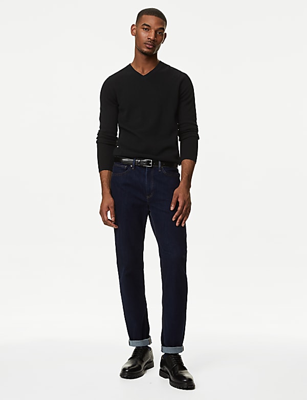 Pure Extra Fine Lambswool V-Neck Jumper