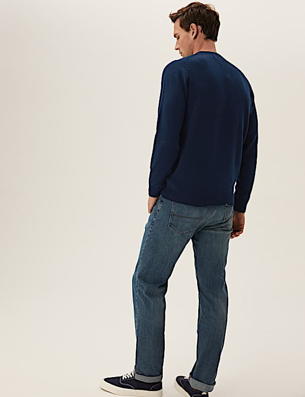 Pure Extra Fine Lambswool Crew Neck Jumper