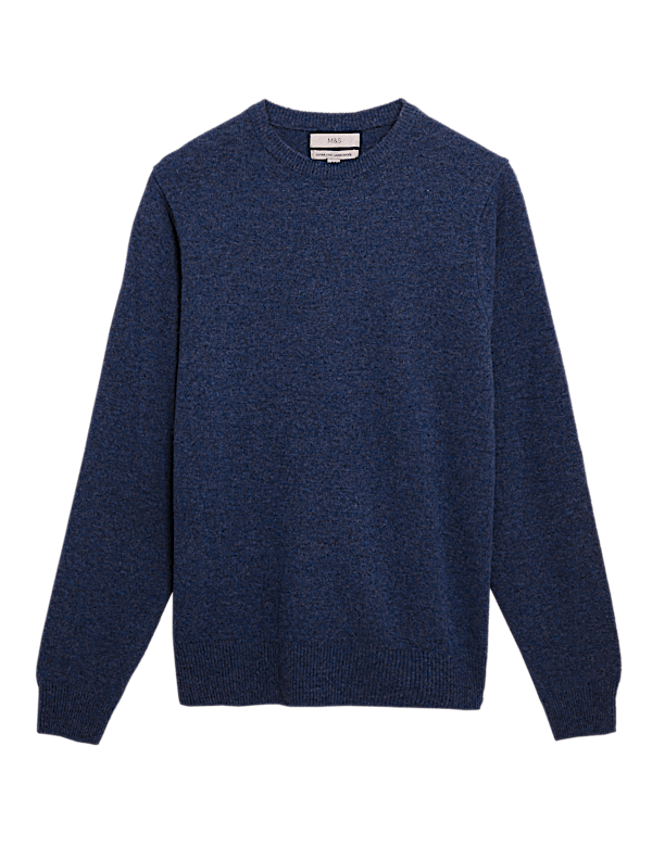 Pure Extra Fine Lambswool Crew Neck Jumper