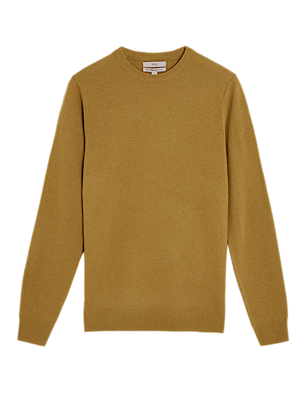 Pure Extra Fine Lambswool Crew Neck Jumper