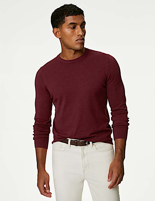 Jumper Kerah Bundar Katun Murni - ID