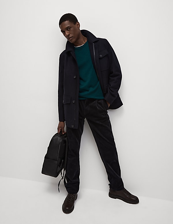 Pure Cotton Crew Neck Jumper - NO