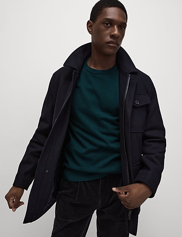 Pure Cotton Crew Neck Jumper - NO