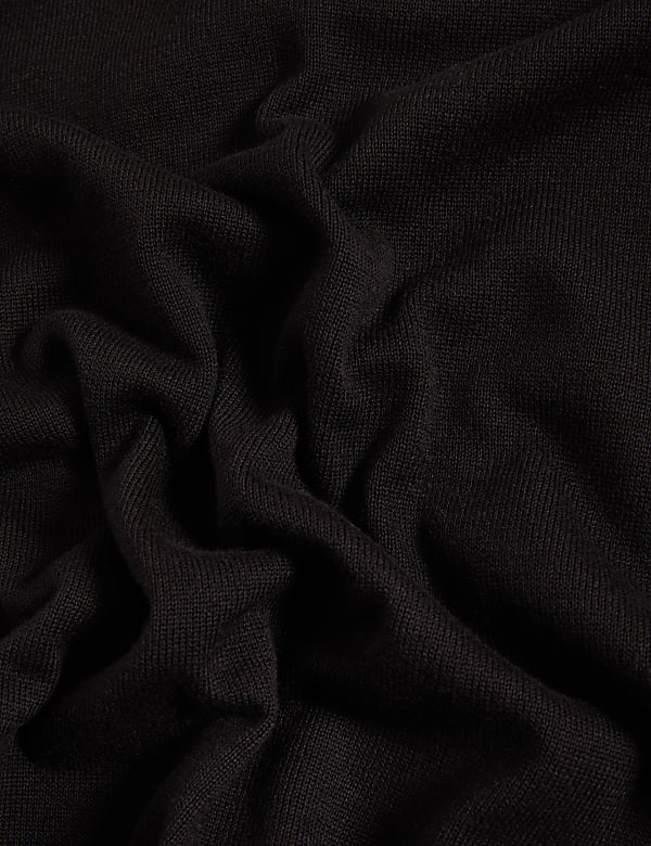 Pure Cotton V-Neck Jumper