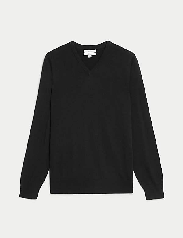 Marks and spencer black school jumper discount