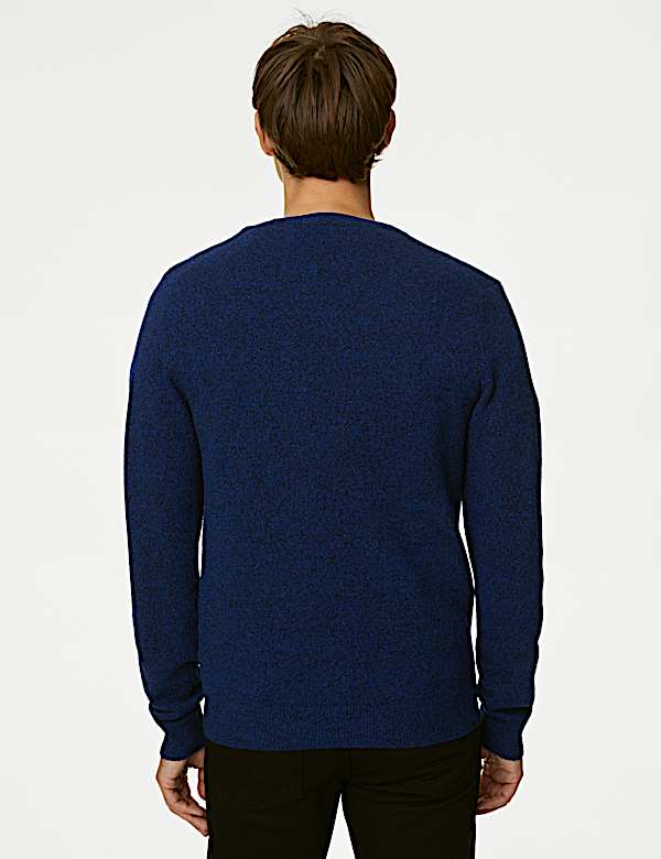 Pure Extra Fine Lambswool V-Neck Jumper